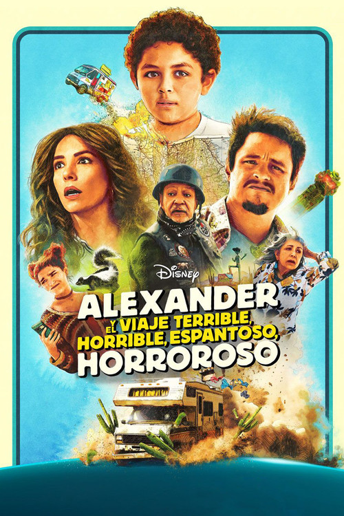Alexander y un viaje terrible, horrible, malo… ¡Muy malo! (2025) HD 1080p Latino